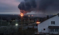 Склад боеприпасов загорелся в Белгородской области