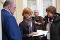 На заместителя главы «Ельцин Центра» Людмилу Тельню составили протокол после жалоб канала Владимира Соловьёва