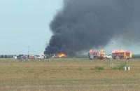 Истребитель F-35 ВМС США упал недалеко от базы в Калифорнии