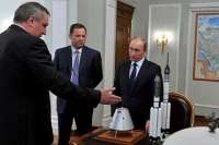 Путин отчитал Рогозина за галстук