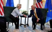 В Шотландии состоялась встреча Дональда Трампа и главы Еврокомиссии Урсулы фон дер Ляйен