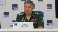 A court in Moscow handed former Deputy Defense Minister Ivanov a 13-year sentence on corruption charges