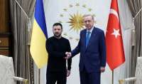 Завершилась закрытая встреча лидеров Турции и Украины в Анкаре