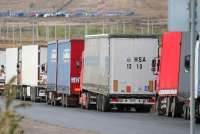 На рубеже между Казахстаном и Россией из-за санкционных мер заблокированы тысячи фур