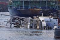 Следственный комитет проводит расследование инцидента с затонувшим буксиром «Капитан Ушаков» в Петербурге