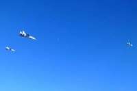 Венгерские Gripen взлетели над Балтикой из-за пролета российских Су и МиГ