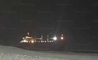 Грузовое судно село на мель в районе Невельска
