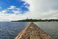 Мать с дочерью унесло в море на сапе почти на полтора километра в Финском заливе