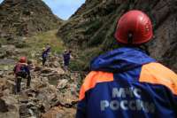 В Кабардино-Балкарии была осуществлена эвакуация альпинистов, попавших в зону камнепада