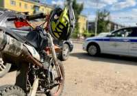Подросток из Самарской области едва не пострадал от огня во время выполнения трюка на мотоцикле