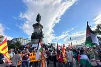 Крупная забастовка в поддержку Палестины полностью парализовала Италию вслед за задержанием флотилии Тунберг