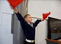 Кадеты столичной Навигацкой школы отметили годовщину основания русского флота