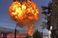 В Вильнюсе произошёл взрыв цистерн со сжиженным газом