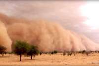 В Перу начался сильный песчаный шторм