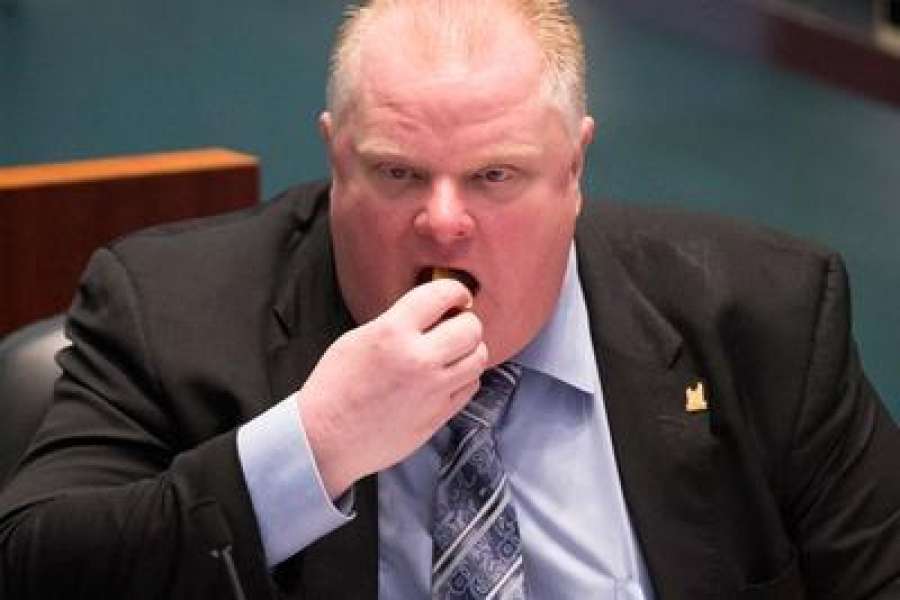 роб форд. самые известные мэры картинки.