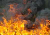 Стройплощадку метро «Серебряный Бор» в Москве накрыло дымом из-за возгорания бытовок