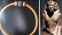 Браслет из золота, ранее принадлежавший фараону Аменемопету, был украден и переплавлен в лом