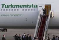 A luxurious Boeing, having undergone refurbishment in the U.S., becomes part of the Turkmen presidential aircraft fleet