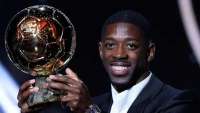 Французский форвард Усман Дембеле стал обладателем «Золотого мяча»