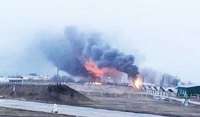 Появились кадры поражения аэродрома \