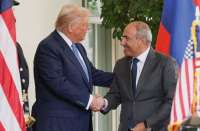 В Белом доме проходит встреча Трампа с Пашиняном перед переговорами с Алиевым