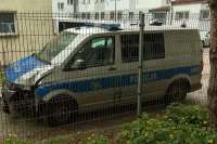 Полицейские с алкоголем в крови устроили аварию в жилом районе под Варшавой