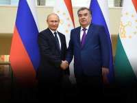 Владимир Путин прибыл в Душанбе с официальным визитом в Таджикистан