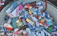 В Молдове на пункте пропуска в Вулканештах изъяты 530 картриджей с жидкостью для вейпов