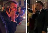 Машина Макрона в Нью-Йорке была остановлена из-за Трампа