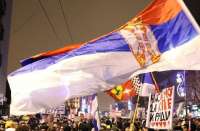 Массовые протесты в Белграде: студенты и оппозиция требуют проведения досрочных выборов
