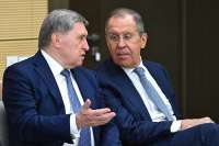 Лавров и Ушаков представят Россию на переговорах в Стамбуле 15 мая