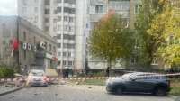 Обломки ракет в Белгороде вызвали пожар и нанесли ущерб зданиям