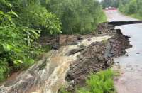 Мощные ливни нарушили дорожную инфраструктуру в Дагестане: транспортное сообщение полностью остановлено