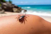 Россиянка заразилась боррелиозом после укуса клеща на пляже в Таиланде