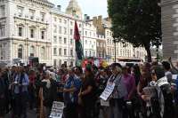 В Лондоне прошла массовая акция протеста, направленная против исламизации и приёма мигрантов