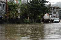 Ливень привел к подтоплению улиц Батуми: пострадали городские коммуникации