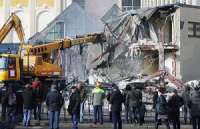 В Москве снесли ТЦ “пирамида” 