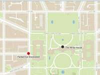 Оперативники Секретной службы США открыли огонь по вооруженному мужчине, который находился рядом с Белым домом