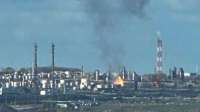 Пожар возник на «Башнефть-УНПЗ» вследствие нападавших дронов