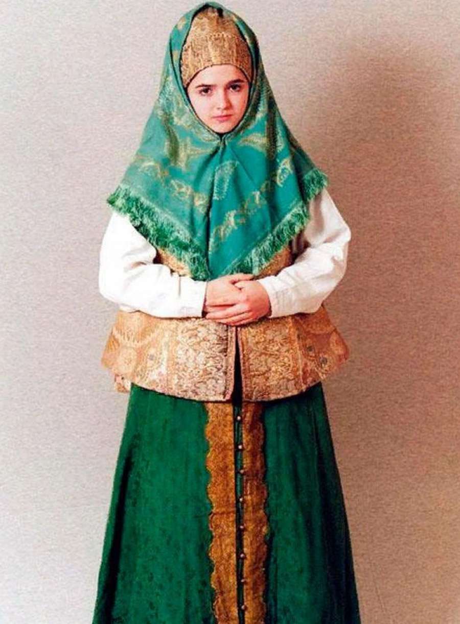 Старинный русский костюм