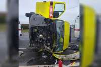 В Тверской области в результате аварии с участием машины скорой помощи пострадали пять человек