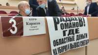 Саратов: «Где областные деньги на уборку и вывоз снега!?» Саратовский депутат устроил флешмоб на заседании думы